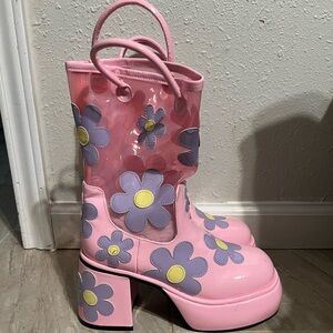 Sugar Thrillz Platform "Rain Boots"
